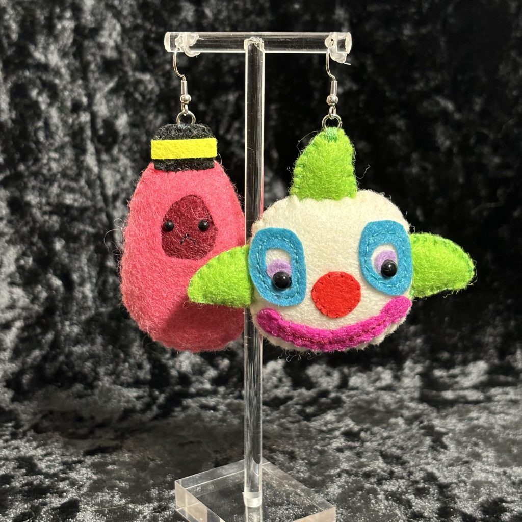 Killer Klowns Shorty Earrings