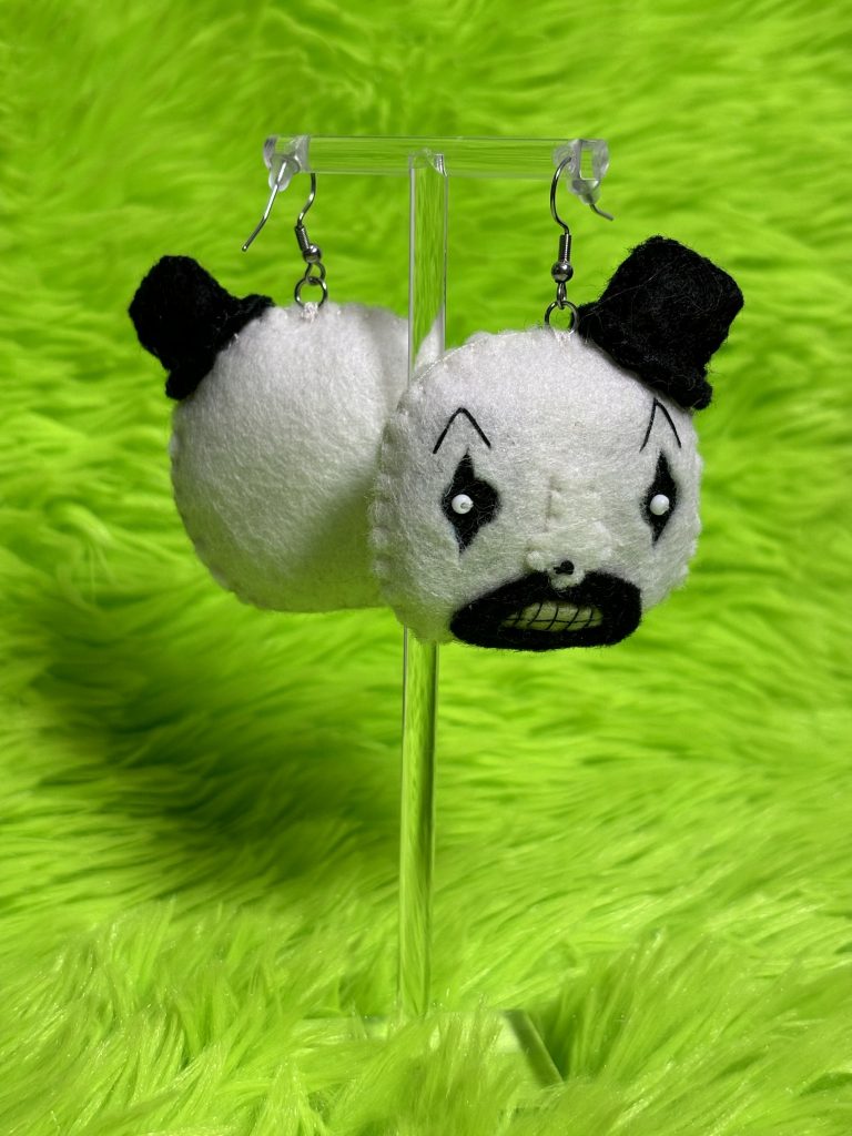 Terrifier Art the Clown Earrings